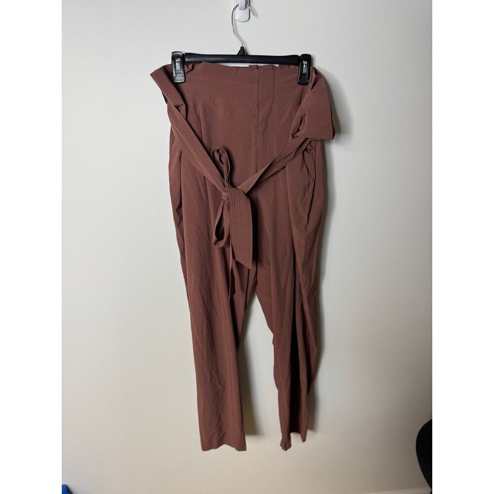 Athleta Skyline Pant Work Business Casual Terracotta Orange Sz: 22